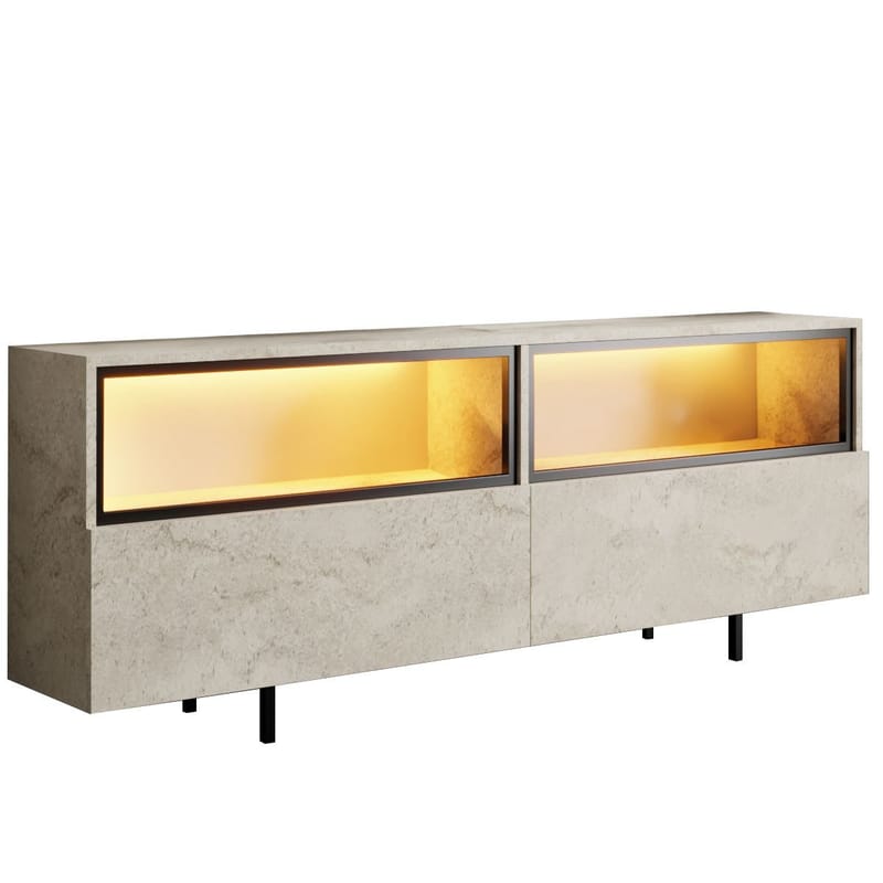 Cielieucel TV-taso 180 cm - travertiini - Huonekalut - TV- & Mediakalusteet - Mediajalusta & seinäteline