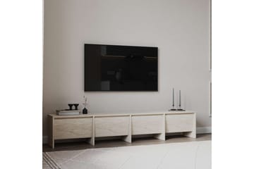 Crala TV-taso 180 cm - Travertiini - Huonekalut - TV- & Mediakalusteet - Tv taso & Mediataso