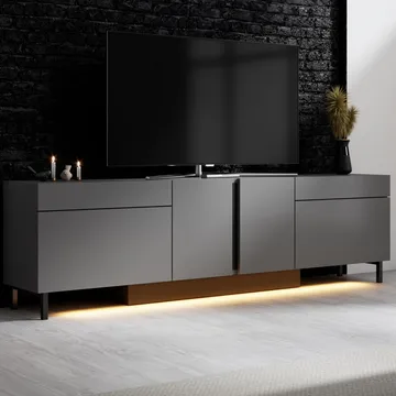 Djarhint TV-taso 180 cm - Antrasiitti - Huonekalut - TV- & Mediakalusteet - Tv taso & Mediataso