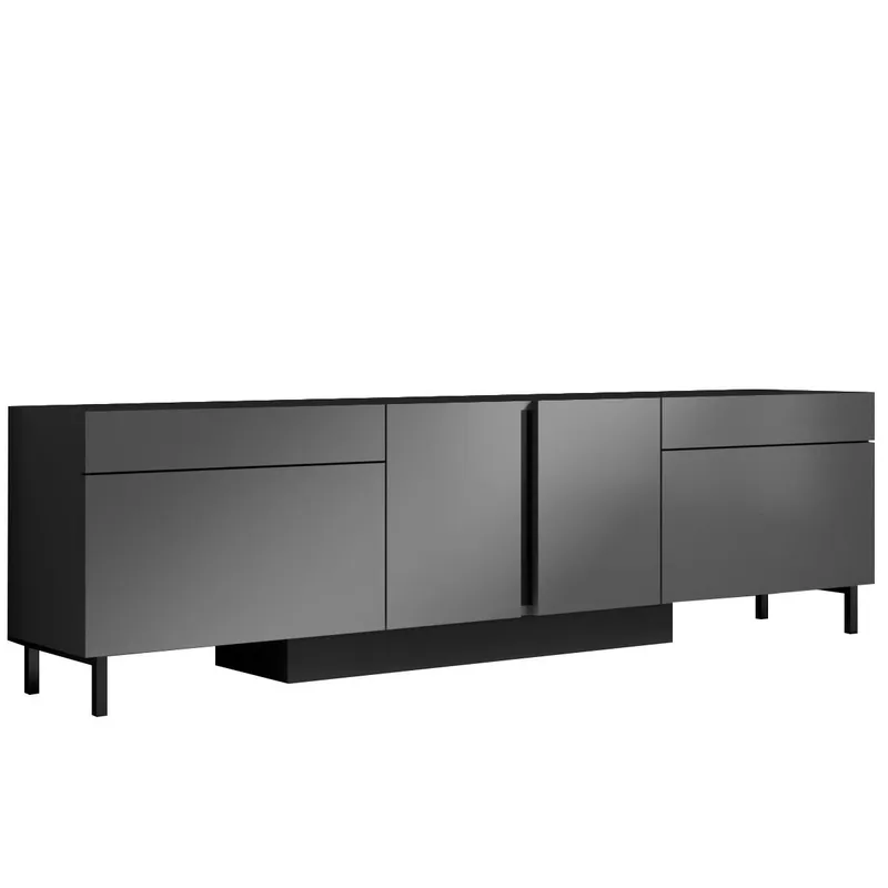 Djarhint TV-taso 180 cm, Antrasiitti