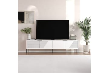 Dorellez TV-taso 180 cm - Valkoinen - Huonekalut - TV- & Mediakalusteet - Tv taso & Mediataso