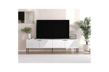 Dorellez TV-taso 180 cm - Valkoinen - Huonekalut - TV- & Mediakalusteet - Tv taso & Mediataso