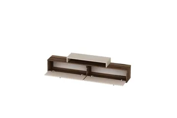 Durros TV-taso 180 cm - Pähkinä/Beige - Huonekalut - TV- & Mediakalusteet - Tv taso & Mediataso