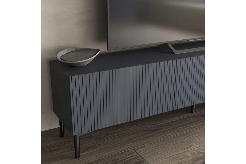 Elith TV-taso 180 cm - Antrasiitti - Huonekalut - TV- & Mediakalusteet - Tv taso & Mediataso