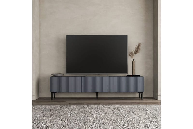 Elith TV-taso 180 cm - Antrasiitti - Huonekalut - TV- & Mediakalusteet - Tv taso & Mediataso