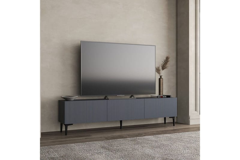 Elith TV-taso 180 cm - Antrasiitti - Huonekalut - TV- & Mediakalusteet - Tv taso & Mediataso