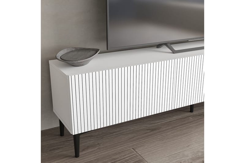 Elith TV-taso 180 cm - Valkoinen - Huonekalut - TV- & Mediakalusteet - Tv taso & Mediataso