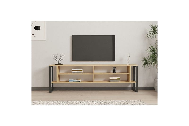 Elvorn TV-taso 160 cm - Sininen - Huonekalut - TV- & Mediakalusteet - Tv taso & Mediataso