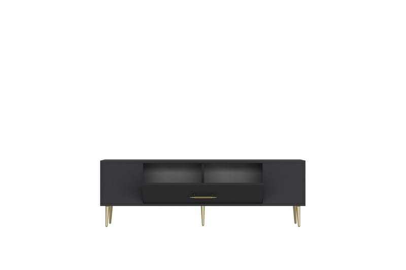 Feynor TV-taso 150 cm - Antrasiitti/Keltainend - Huonekalut - TV- & Mediakalusteet - Tv taso & Mediataso