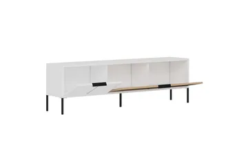 Hew TV-taso 150 cm - Valkoinen - Huonekalut - TV- & Mediakalusteet - Tv taso & Mediataso