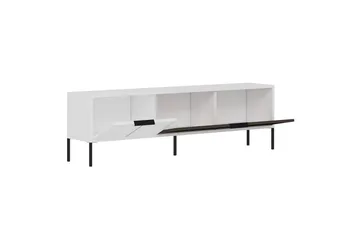 Hew TV-taso 150 cm - Valkoinen/Pähkinä - Huonekalut - TV- & Mediakalusteet - Tv taso & Mediataso