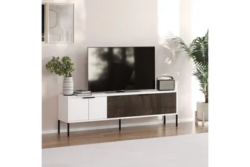 Hew TV-taso 150 cm - Valkoinen/Pähkinä - Huonekalut - TV- & Mediakalusteet - Tv taso & Mediataso