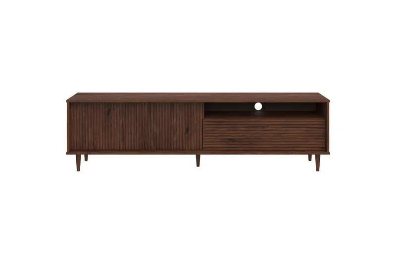 Jerzy Tv-teline 180x38 cm - Ruskea - Huonekalut - TV- & Mediakalusteet - Tv taso & Mediataso