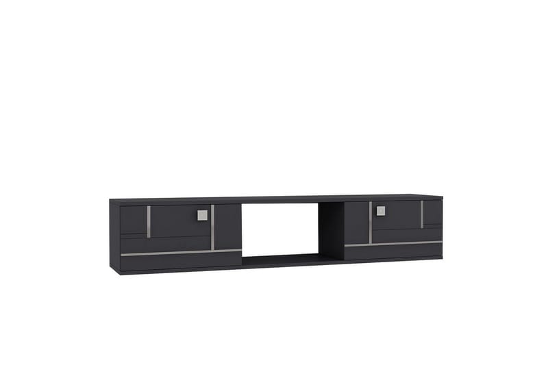 Jorin TV-taso 150 cm - Antrasiitti/Hopea - Huonekalut - TV- & Mediakalusteet - Tv taso & Mediataso