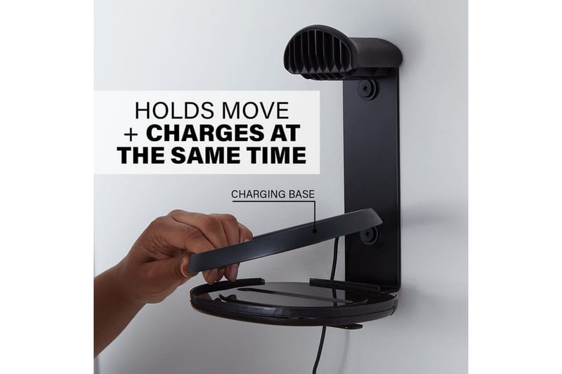 Kaiuttimen seinäteline Sanus Sonos Move:lle - Musta - Huonekalut - TV- & Mediakalusteet - Mediajalusta & seinäteline - Kaiutinjalusta