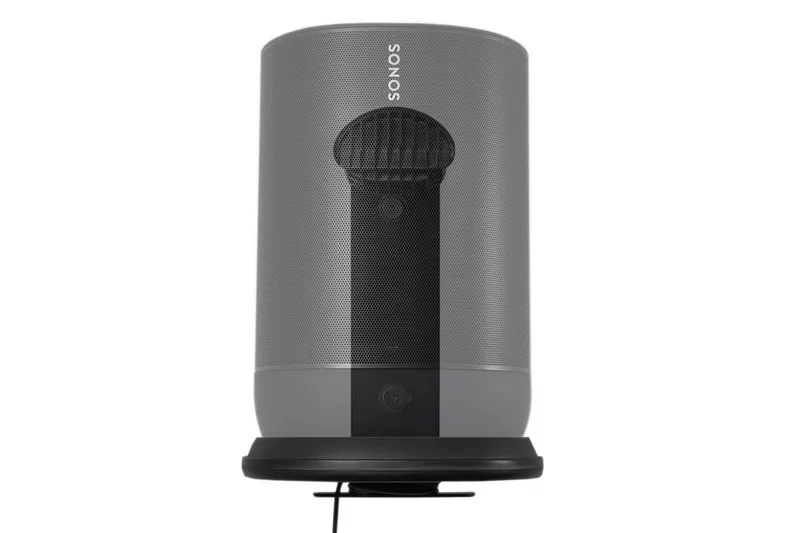 Kaiuttimen seinäteline Sanus Sonos Move:lle, Musta