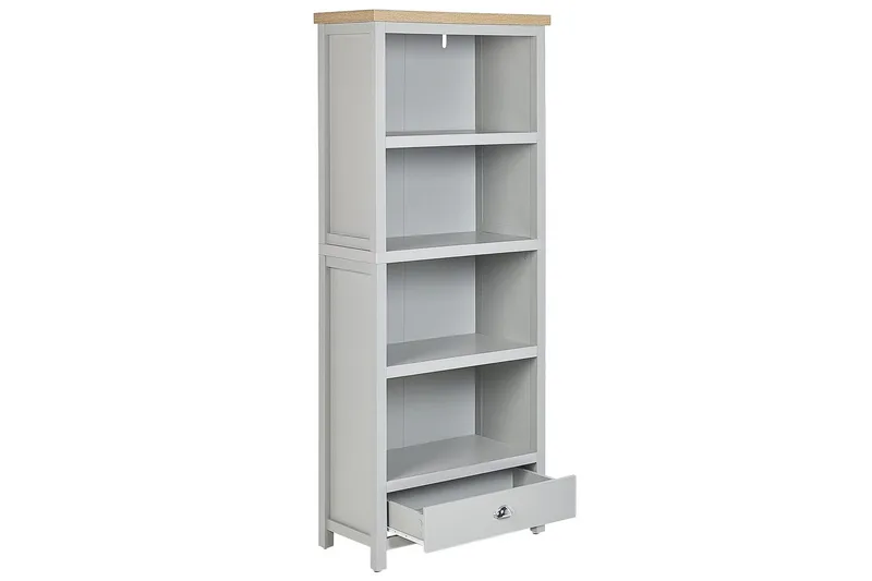 Kirjahylly Clio, jossa on 4 hyllyä - Säilytys - Hylly - Kirjahylly