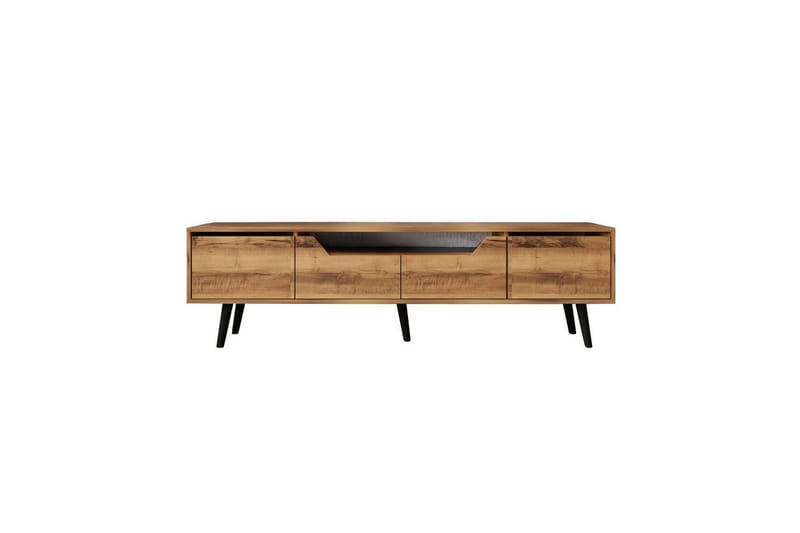 Kollumber TV-taso 180x30 cm, Pähkinäpuu