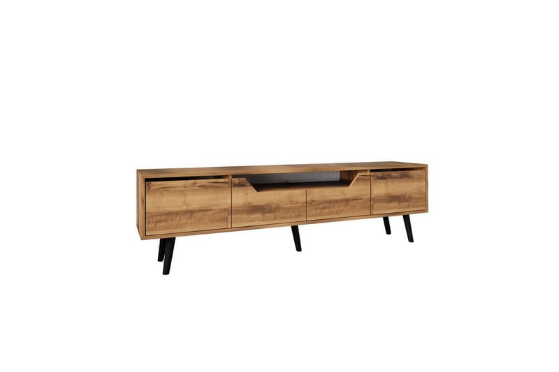 Kollumber TV-taso 180x30 cm - Pähkinäpuu - Huonekalut - TV- & Mediakalusteet - Mediajalusta & seinäteline