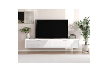 Kulwant TV-taso 180 cm - Valkoinen - Huonekalut - TV- & Mediakalusteet - Tv taso & Mediataso
