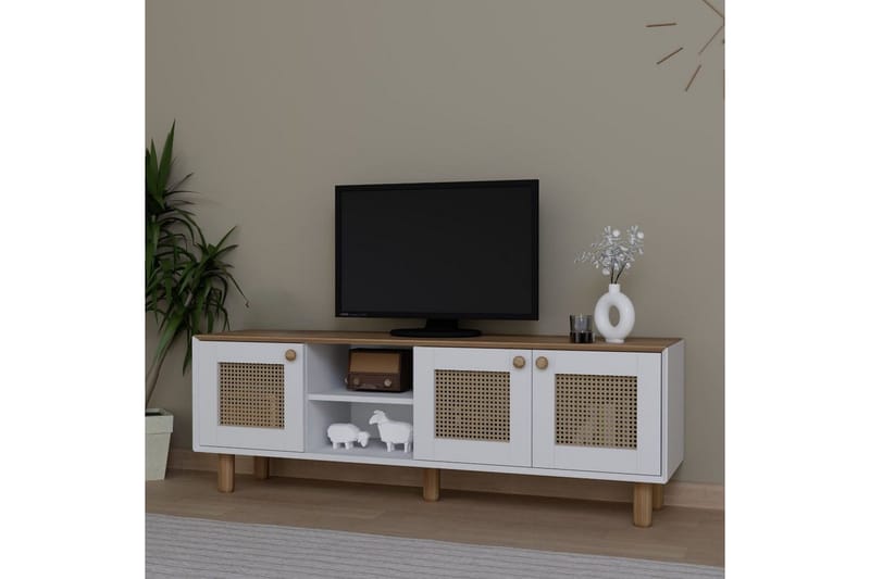 Kuniyoshi TV-taso 160 cm - Tammi - Huonekalut - TV- & Mediakalusteet - Tv taso & Mediataso
