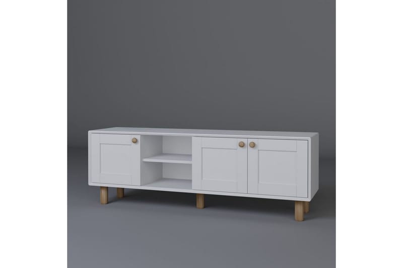 Kuniyoshi TV-taso 160 cm - Valkoinen - Huonekalut - TV- & Mediakalusteet - Tv taso & Mediataso