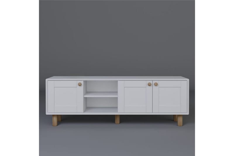 Kuniyoshi TV-taso 160 cm - Valkoinen - Huonekalut - TV- & Mediakalusteet - Tv taso & Mediataso