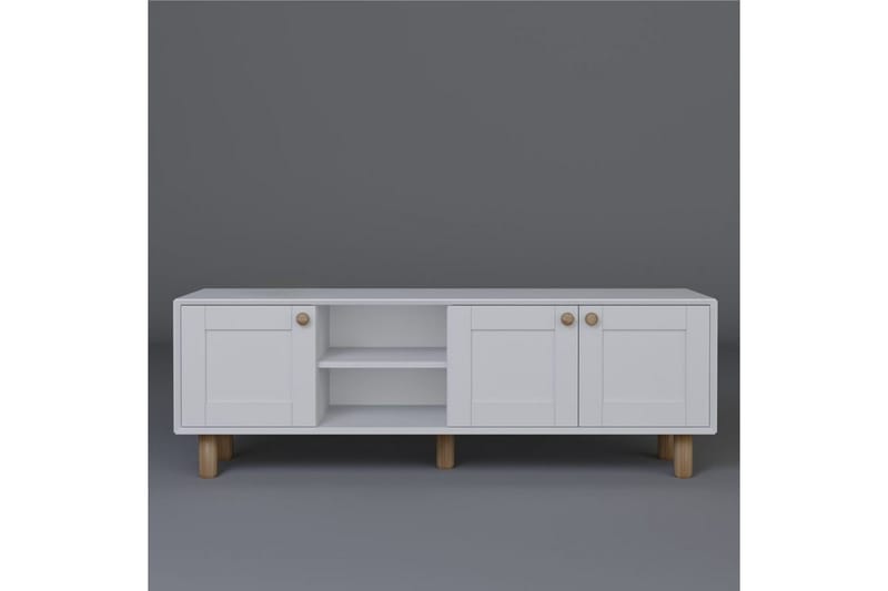 Kuniyoshi TV-taso 160 cm - Valkoinen - Huonekalut - TV- & Mediakalusteet - Tv taso & Mediataso