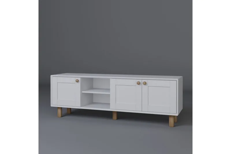 Kuniyoshi TV-taso 160 cm, Valkoinen