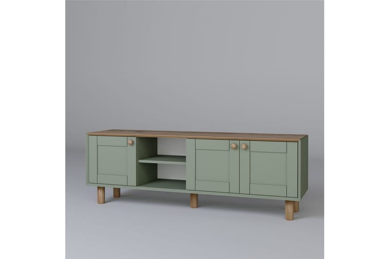Kuniyoshi TV-taso 160 cm - Vihreä - Huonekalut - TV- & Mediakalusteet - Tv taso & Mediataso