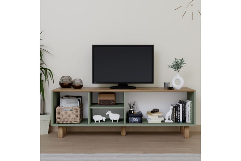 Kuniyoshi TV-taso 160 cm - Vihreä - Huonekalut - TV- & Mediakalusteet - Tv taso & Mediataso