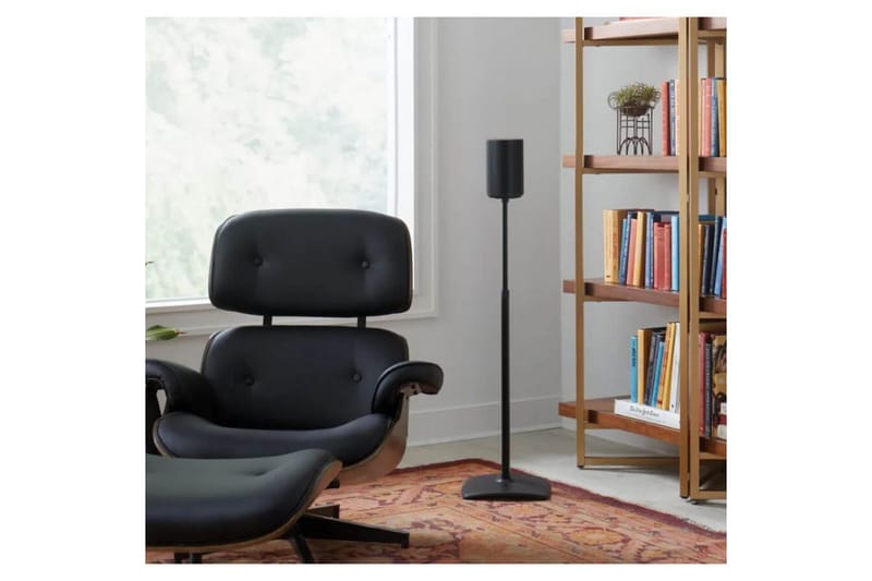 Lattiaständi Sanus Sonos ERA 100:lle - Musta - Huonekalut - TV- & Mediakalusteet - Mediajalusta & seinäteline - Kaiutinjalusta