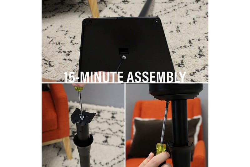 Lattiaständi Sanus Sonos ERA 100:lle - Musta - Huonekalut - TV- & Mediakalusteet - Mediajalusta & seinäteline - Kaiutinjalusta