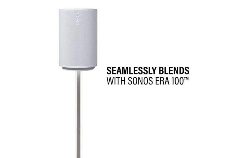 Lattiaständi Sanus Sonos ERA 100:lle - Valkoinen - Huonekalut - TV- & Mediakalusteet - Mediajalusta & seinäteline - Kaiutinjalusta