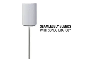 Lattiaständi Sanus Sonos ERA 100:lle - Valkoinen - Huonekalut - TV- & Mediakalusteet - Mediajalusta & seinäteline - Kaiutinjalusta