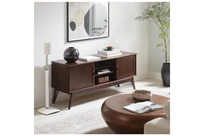 Lattiaständi Sanus Sonos ERA 100:lle - Valkoinen - Huonekalut - TV- & Mediakalusteet - Mediajalusta & seinäteline - Kaiutinjalusta