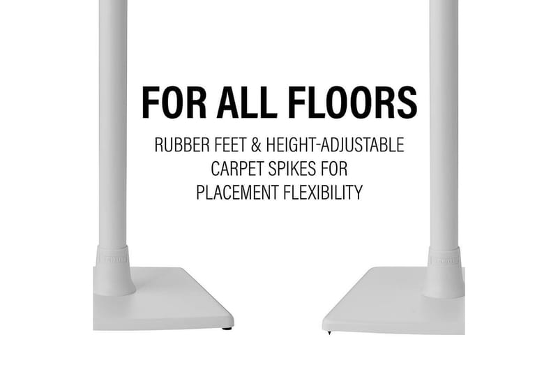 Lattiaständi Sanus Sonos ERA 100:lle - Valkoinen - Huonekalut - TV- & Mediakalusteet - Mediajalusta & seinäteline - Kaiutinjalusta