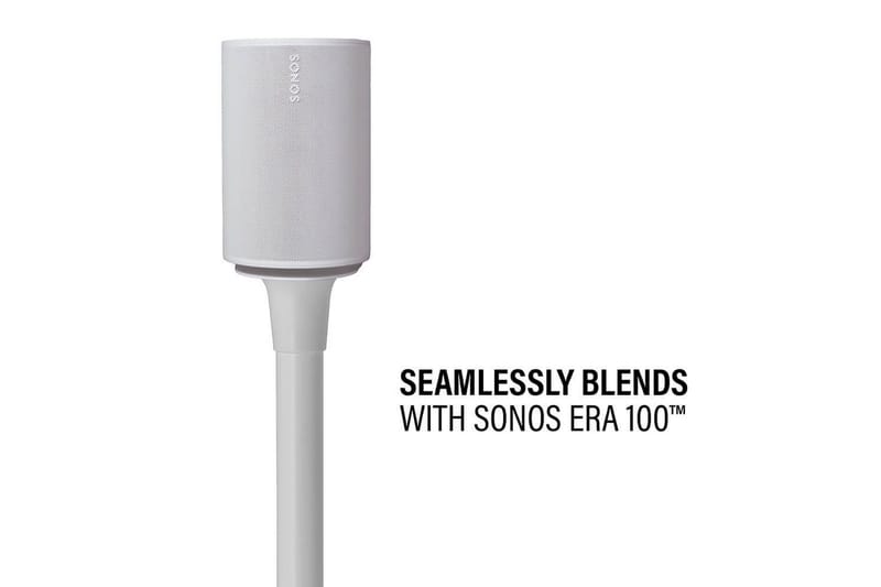 Lattiaständi Sanus Sonos ERA 100:lle - Valkoinen - Huonekalut - TV- & Mediakalusteet - Mediajalusta & seinäteline - Kaiutinjalusta