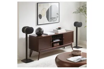 Lattiaständi Sanus Sonos ERA 300 2 osaa - Musta - Huonekalut - TV- & Mediakalusteet - Mediajalusta & seinäteline - Kaiutinjalusta