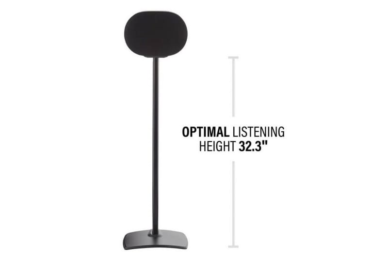 Lattiaständi Sanus Sonos ERA 300 2 osaa - Musta - Huonekalut - TV- & Mediakalusteet - Mediajalusta & seinäteline - Kaiutinjalusta
