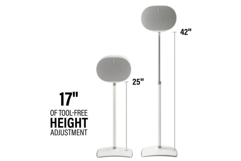 Lattiaständi Sanus Sonos ERA 300 2 osaa - Valkoinen - Huonekalut - TV- & Mediakalusteet - Mediajalusta & seinäteline - Kaiutinjalusta