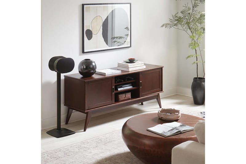 Lattiaständi Sanus Sonos ERA 300:lle - Musta - Huonekalut - TV- & Mediakalusteet - Mediajalusta & seinäteline - Kaiutinjalusta