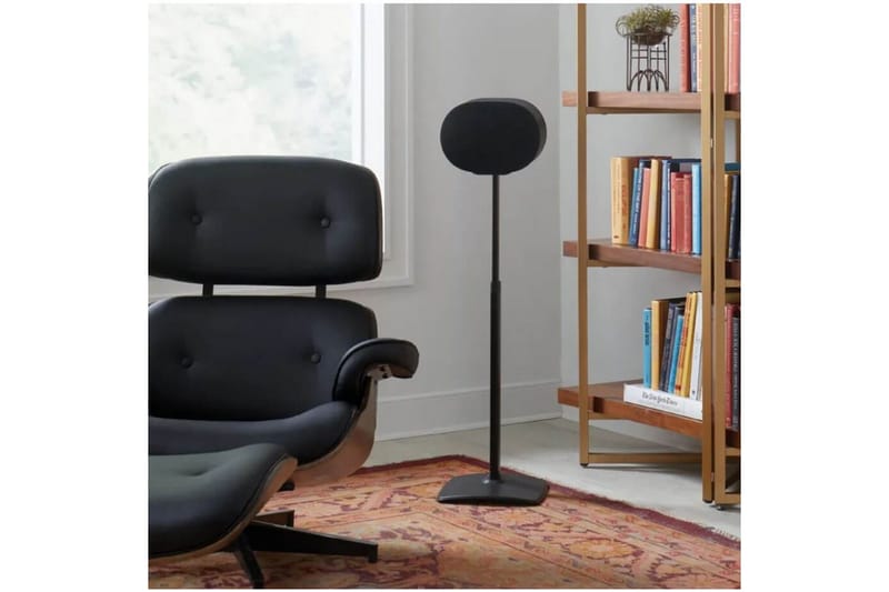 Lattiaständi Sanus Sonos ERA 300:lle - Musta - Huonekalut - TV- & Mediakalusteet - Mediajalusta & seinäteline - Kaiutinjalusta