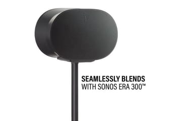 Lattiaständi Sanus Sonos ERA 300:lle - Musta - Huonekalut - TV- & Mediakalusteet - Mediajalusta & seinäteline - Kaiutinjalusta