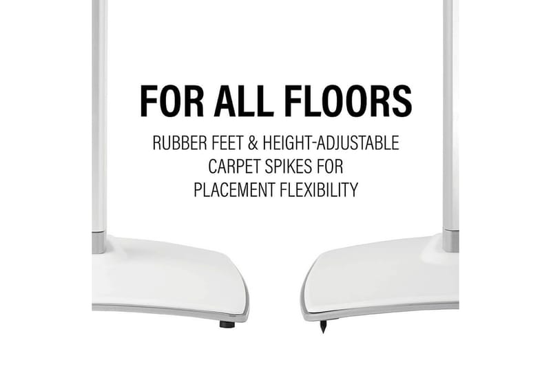 Lattiaständi Sanus Sonos ERA 300:lle - Valkoinen - Huonekalut - TV- & Mediakalusteet - Mediajalusta & seinäteline - Kaiutinjalusta