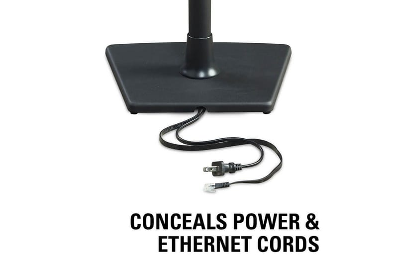 Lattiaständi Sanus Sonos One SL Play:1 ja Play:3 varten - Musta - Huonekalut - TV- & Mediakalusteet - Mediajalusta & seinäteline - Kaiutinjalusta