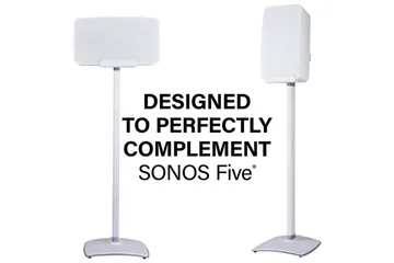 Lattiaständi Sanus Sonos Play:5 varten - Valkoinen - Huonekalut - TV- & Mediakalusteet - Mediajalusta & seinäteline - Kaiutinjalusta
