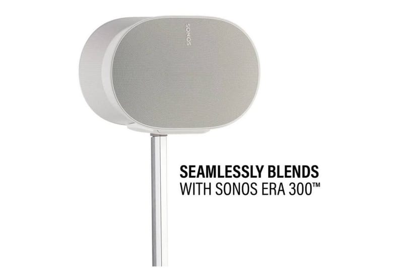 Lattiateline Sanus Sonos ERA 300:lle 2 osaa Valkoinen, Säädettävä teline - Valkoinen, Säädettävä teline - Huonekalut - TV- & Mediakalusteet - Mediajalusta & seinäteline - Kaiutinjalusta