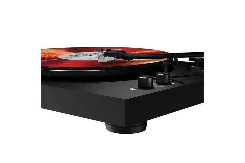 Levysoitin Mixx Analog 5 - Musta - Huonekalut - TV- & Mediakalusteet - Mediajalusta & seinäteline - Kaiutinjalusta