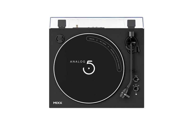 Levysoitin Mixx Analog 5 - Musta - Huonekalut - TV- & Mediakalusteet - Mediajalusta & seinäteline - Kaiutinjalusta